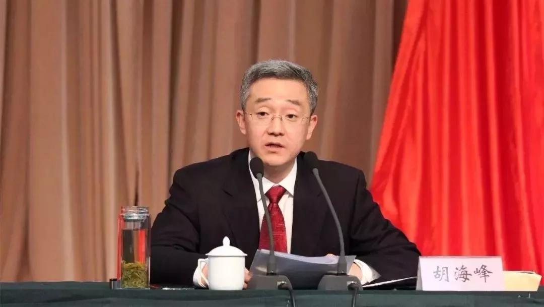 浙江省丽水市委书记胡海峰,市委副书记,市长吴晓东率领的丽水市党政