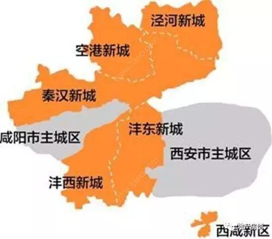 西安市各区人口_西安各区人民眼中的西安地图,逗死我了(2)