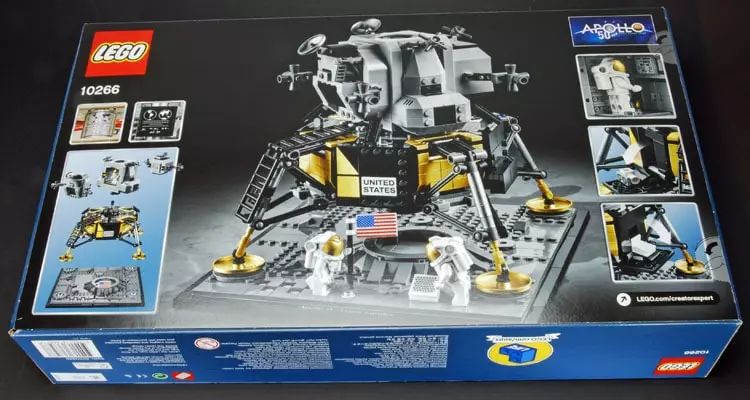 乐高lego10266阿波罗11登月舱测评