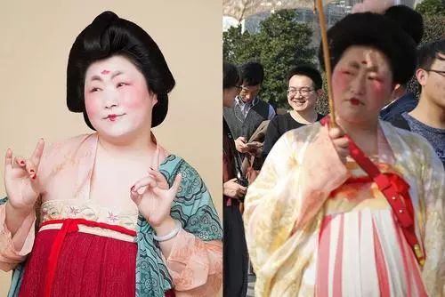 大型翻车现场,唐妆美人竟然一点也不美