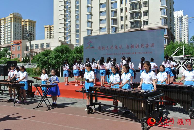 呼家楼中心小学团结湖分校校长闫树江航天精神引领学生勇攀高峰