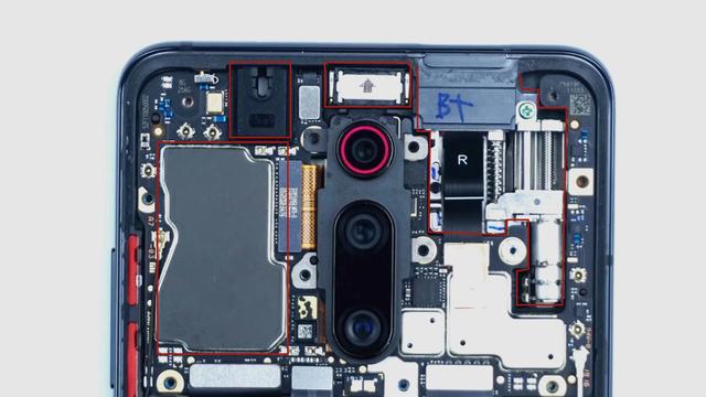 红米k20pro拆机用料一目了然受成本限制略有取舍