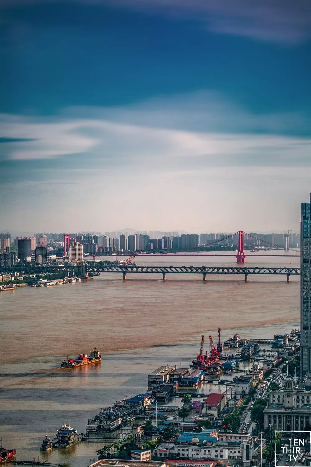 武汉人的长江,不见了