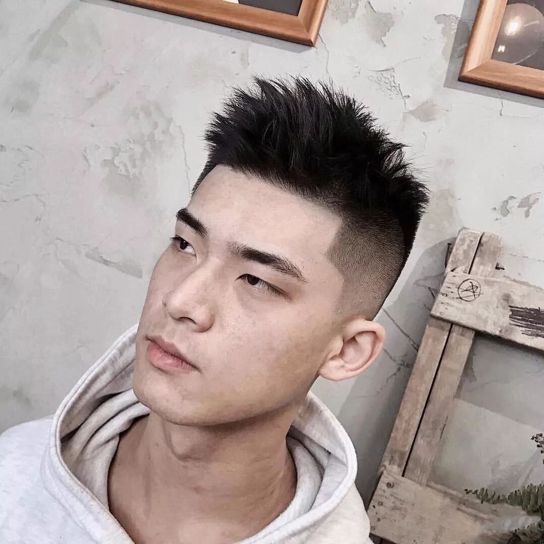 亚洲男生发型流行趋势,谁剪谁帅比