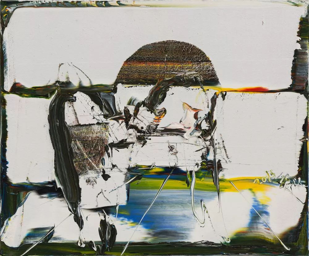 刘锋植,《无题》,布面油画,2013,50x60cm,已售,价格:8万元