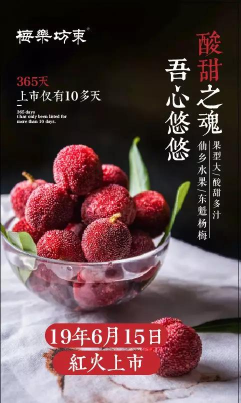 仙居杨梅即将上上上市.东坊乐梅邀您来来来.尝鲜啦!