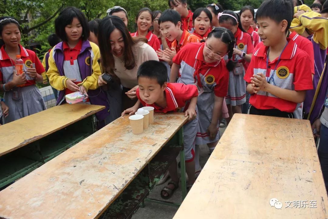 乐至县城西小学庆六一活动 乐至百威英博希望小学(原童家镇新团小学)