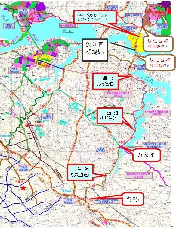 十堰新增一条旅游公路,一座汉江大桥!地址在这里