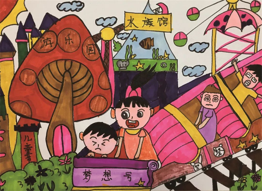 少年组《六一儿童节》黄雅雯 12岁