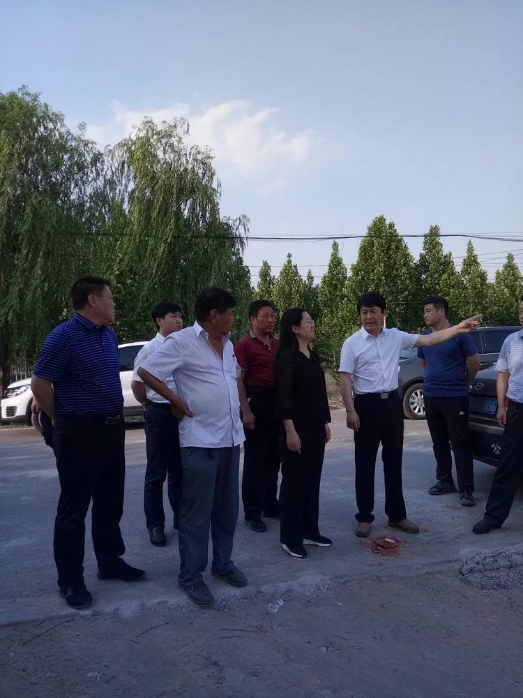 沙河:市政府市长王文玉 到市商务局指导太行街精品工程拆迁工作