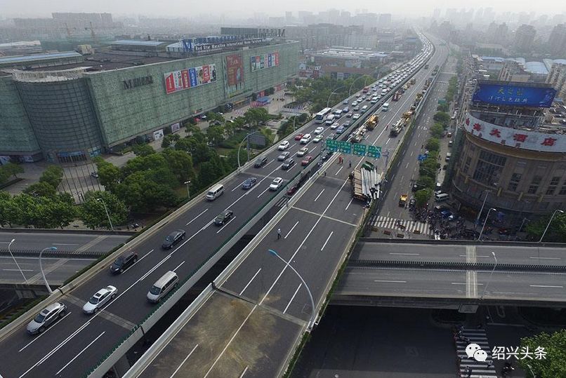 又一条高架来了地上地下10车道明年绍兴同时开建6条高架