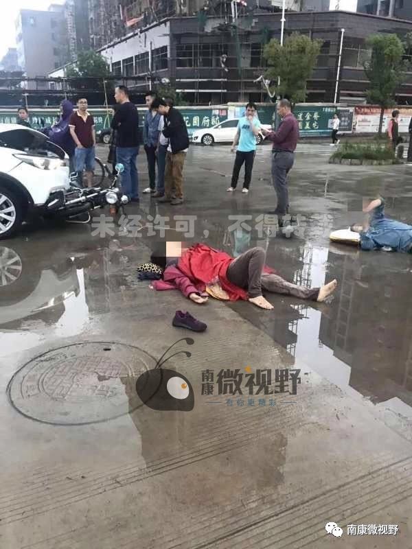 赣州发生二起交通事故一死一伤