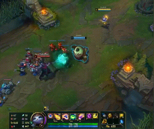 lol新版铁男bug对悠米附身的英雄开大悠米整局毫无游戏体验