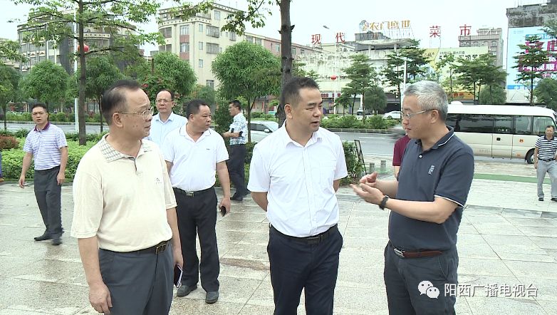 阳西县部署创建广东省园林县城迎检工作_谭忠健