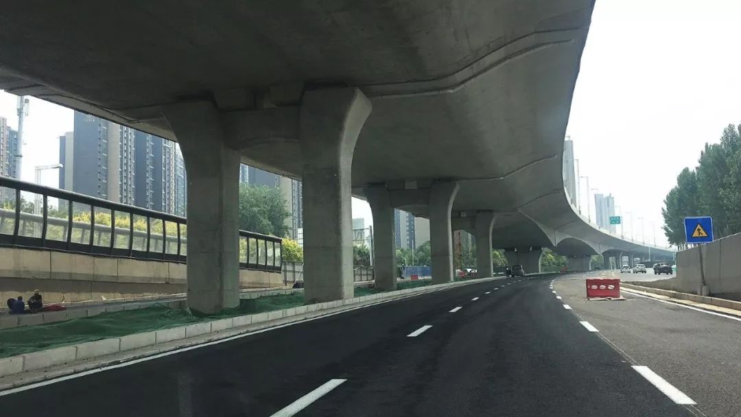 从郑州东三环到东四环更便捷啦北三环东延快速通道工程地面道路主线试