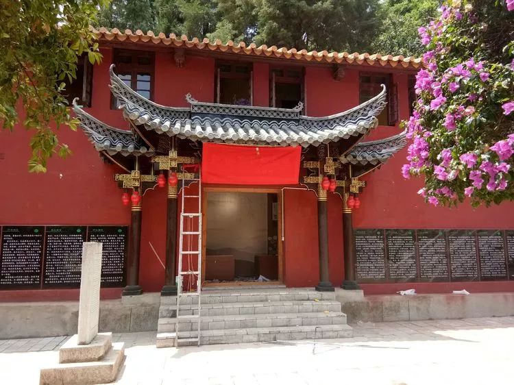 宜良县修建"钱穆著书纪念馆"令岩泉寺更添文化底蕴