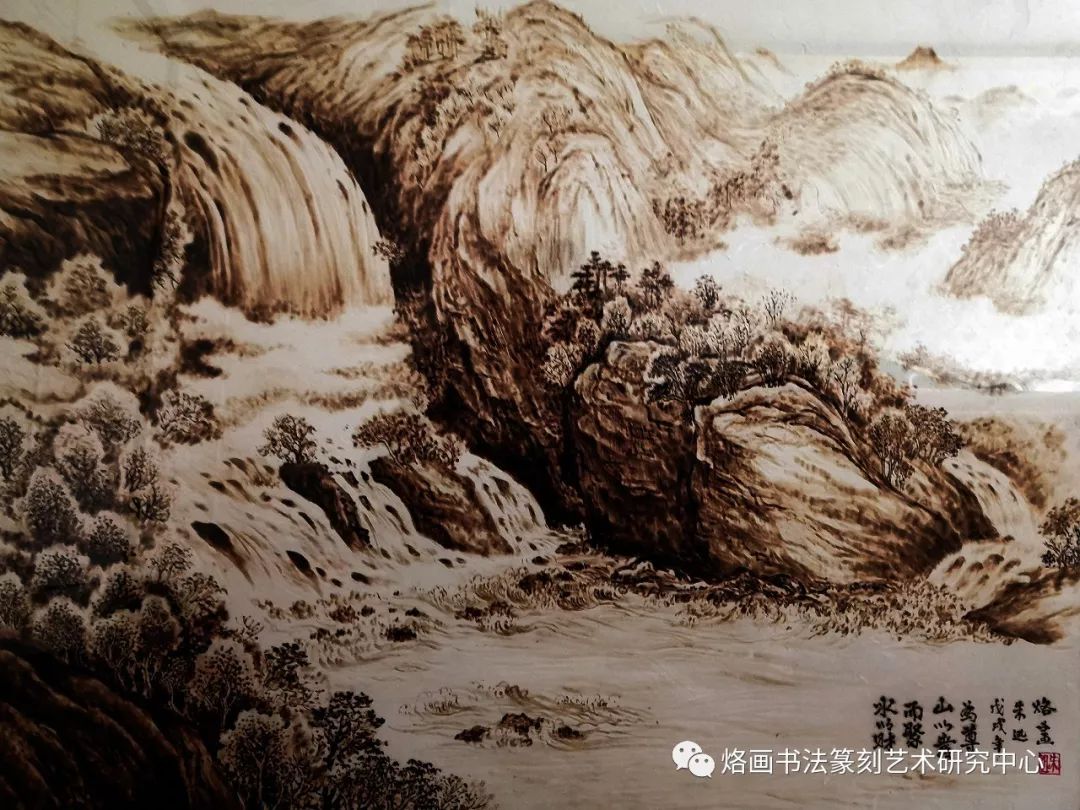烙画艺术家:朱讯