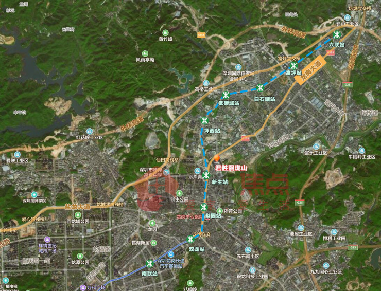 坪地借旧改和地铁崛起君胜熙珑山总价2字头