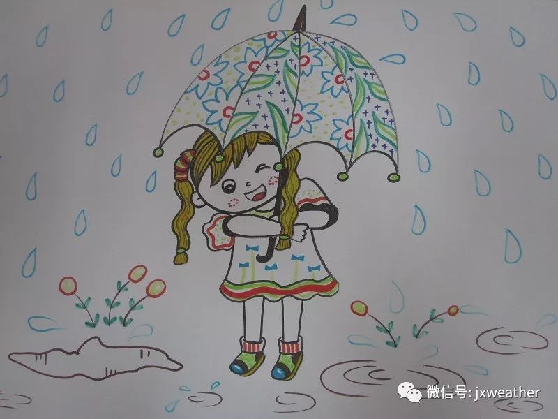 江西六一儿童节暴雨来袭未来雨水北少南多