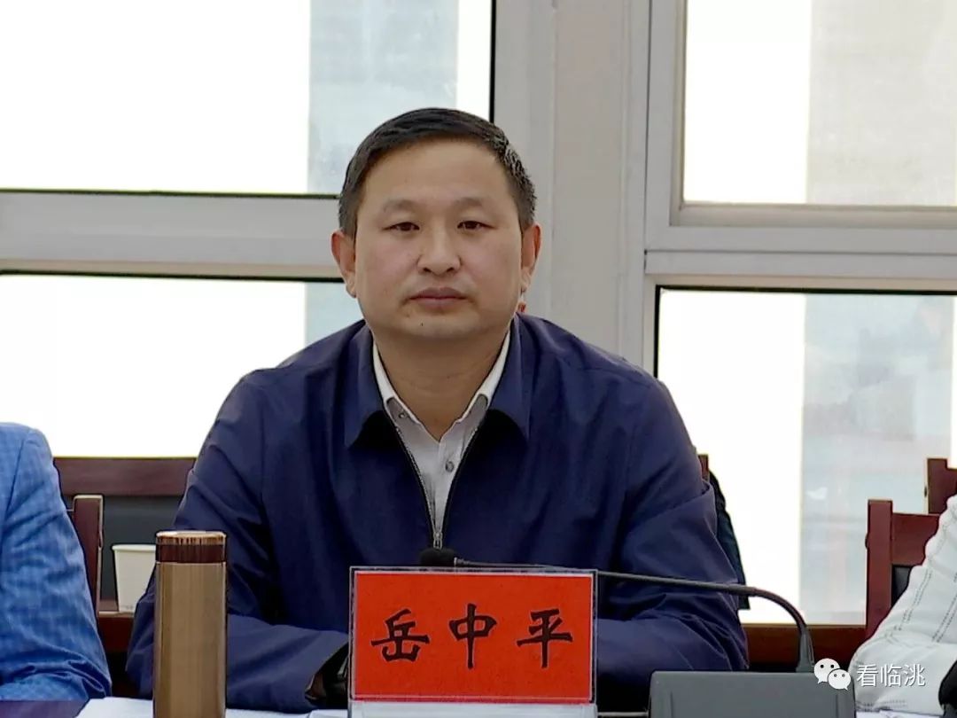 会上,岳中平首先代表县四大班子及55万临洮人民向莅
