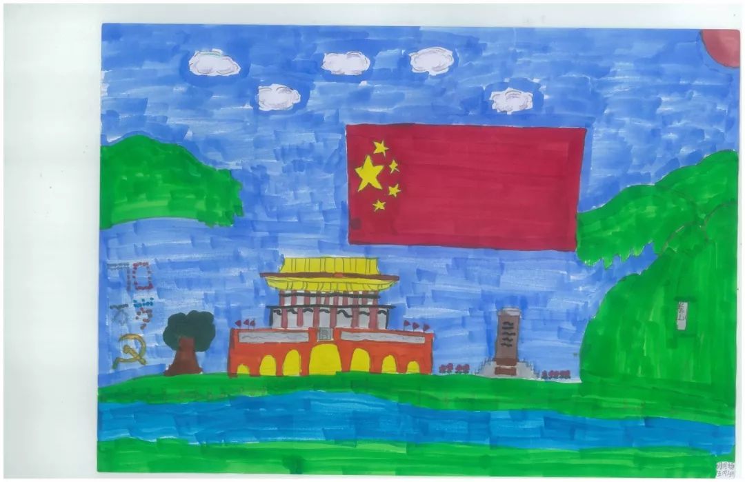 儿童的视角描绘祖国,家乡的的历史文化和繁荣昌盛,表达对新中国美好的