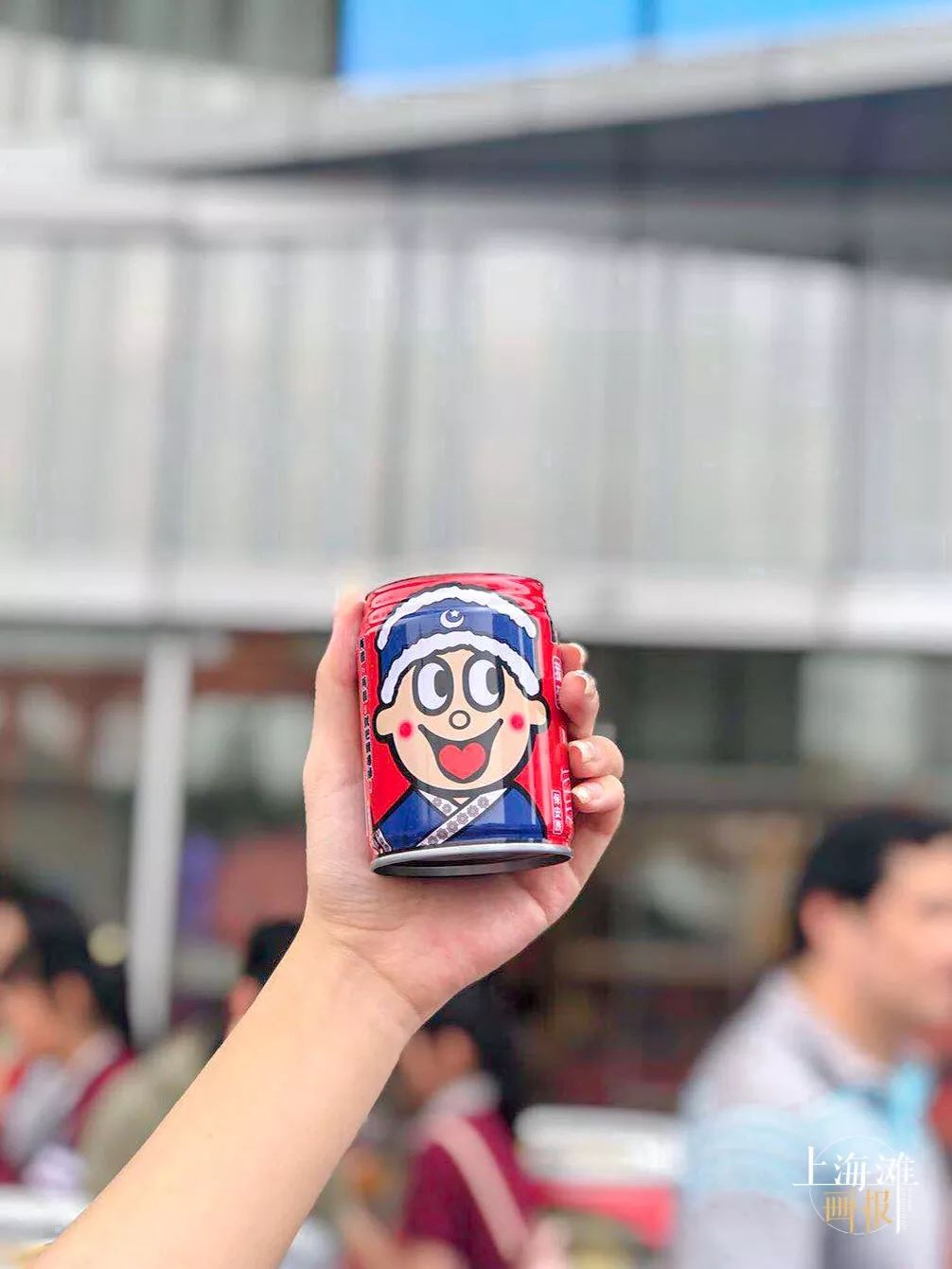 56民族旺仔巨型牛奶罐带你一秒