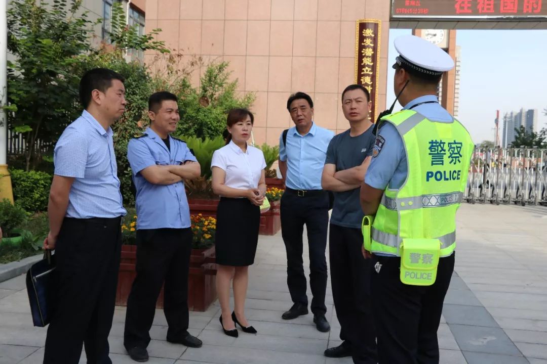 【沋西动态】多方协调 同治校园周边环境 齐抓共管 创建平安和谐社会