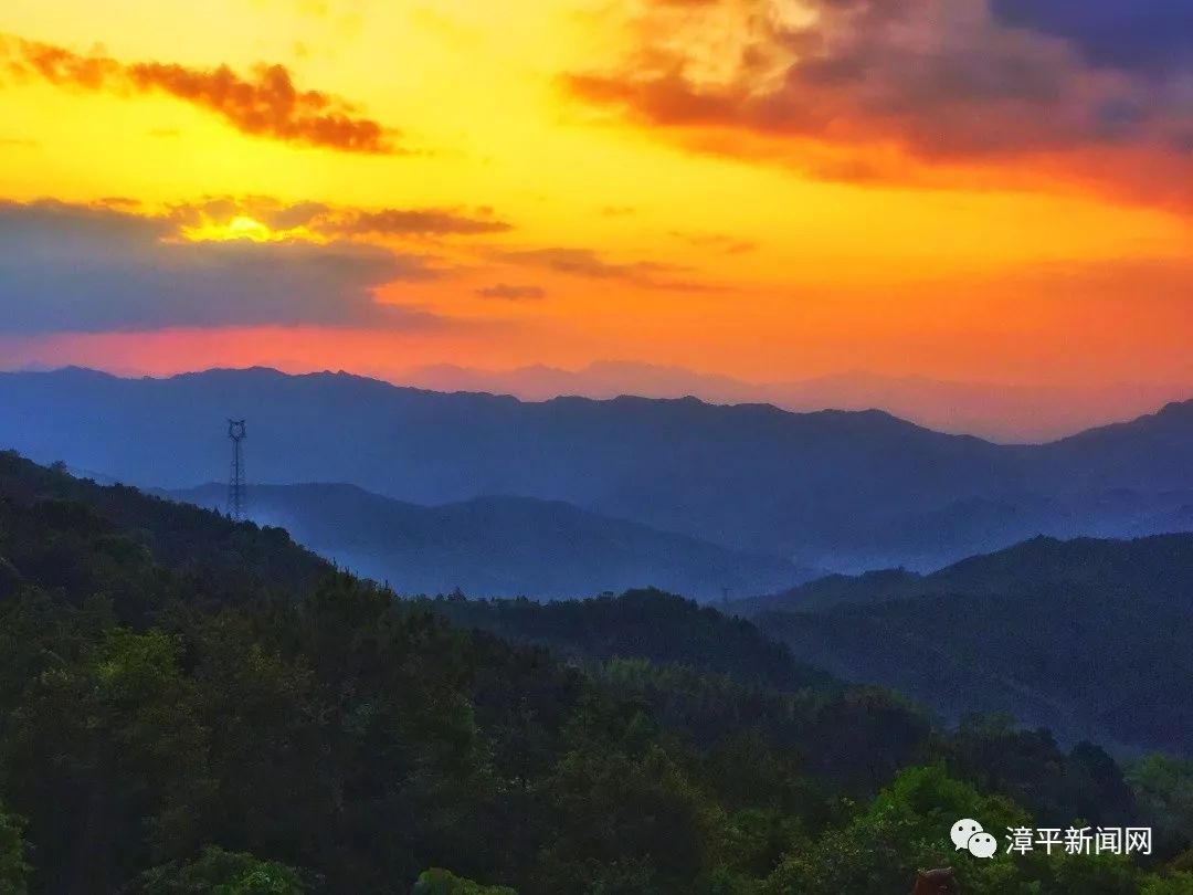 藏不住了漳平乡村风景美如画