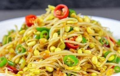 小炒黄豆芽