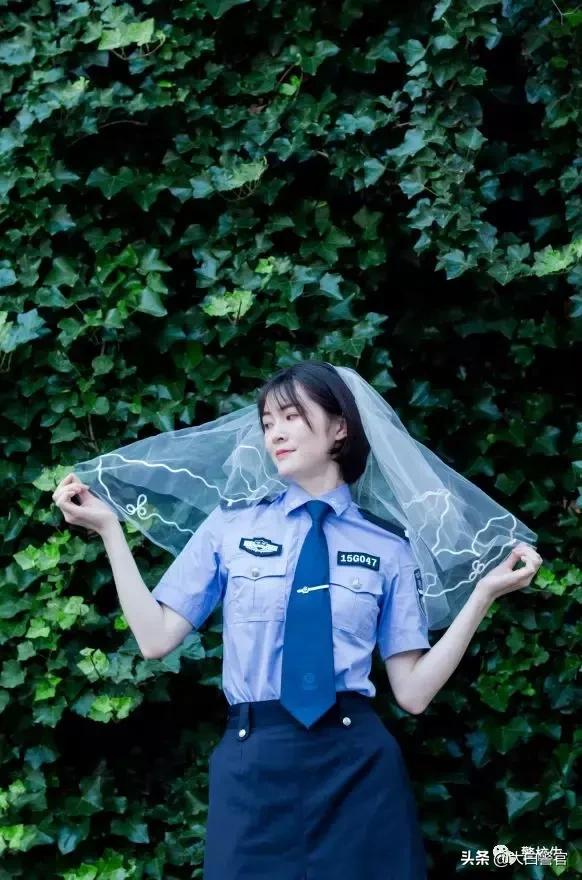 警服的魅力!来自警校女生的颜值暴击