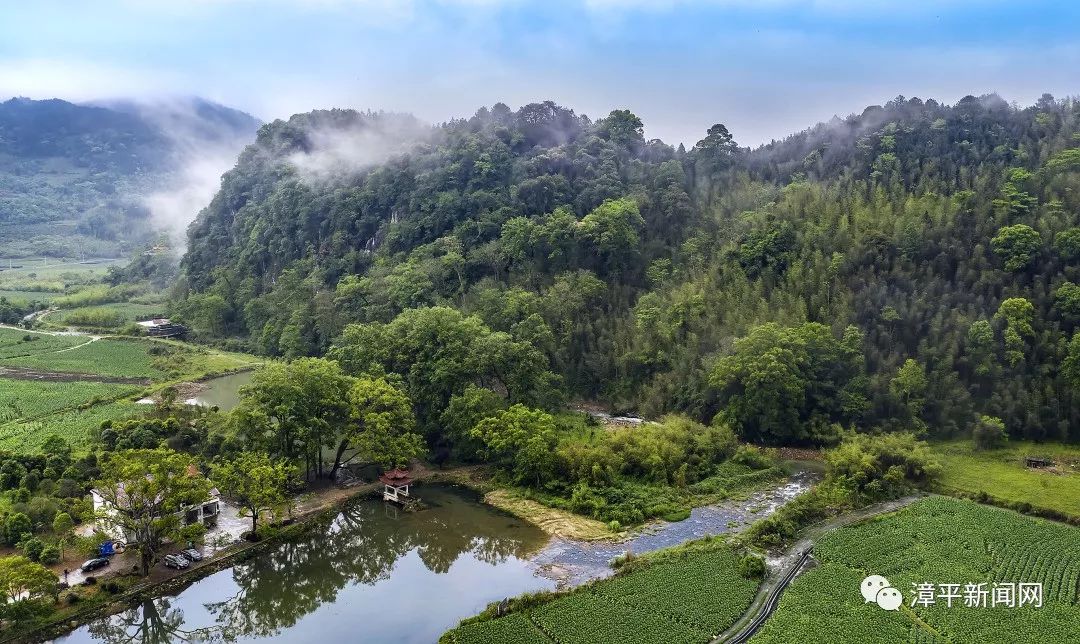 藏不住了漳平乡村风景美如画