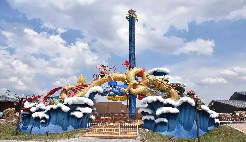 《封神演义》为主题精心打造的主题乐园,游乐设备,创意景观推陈出新