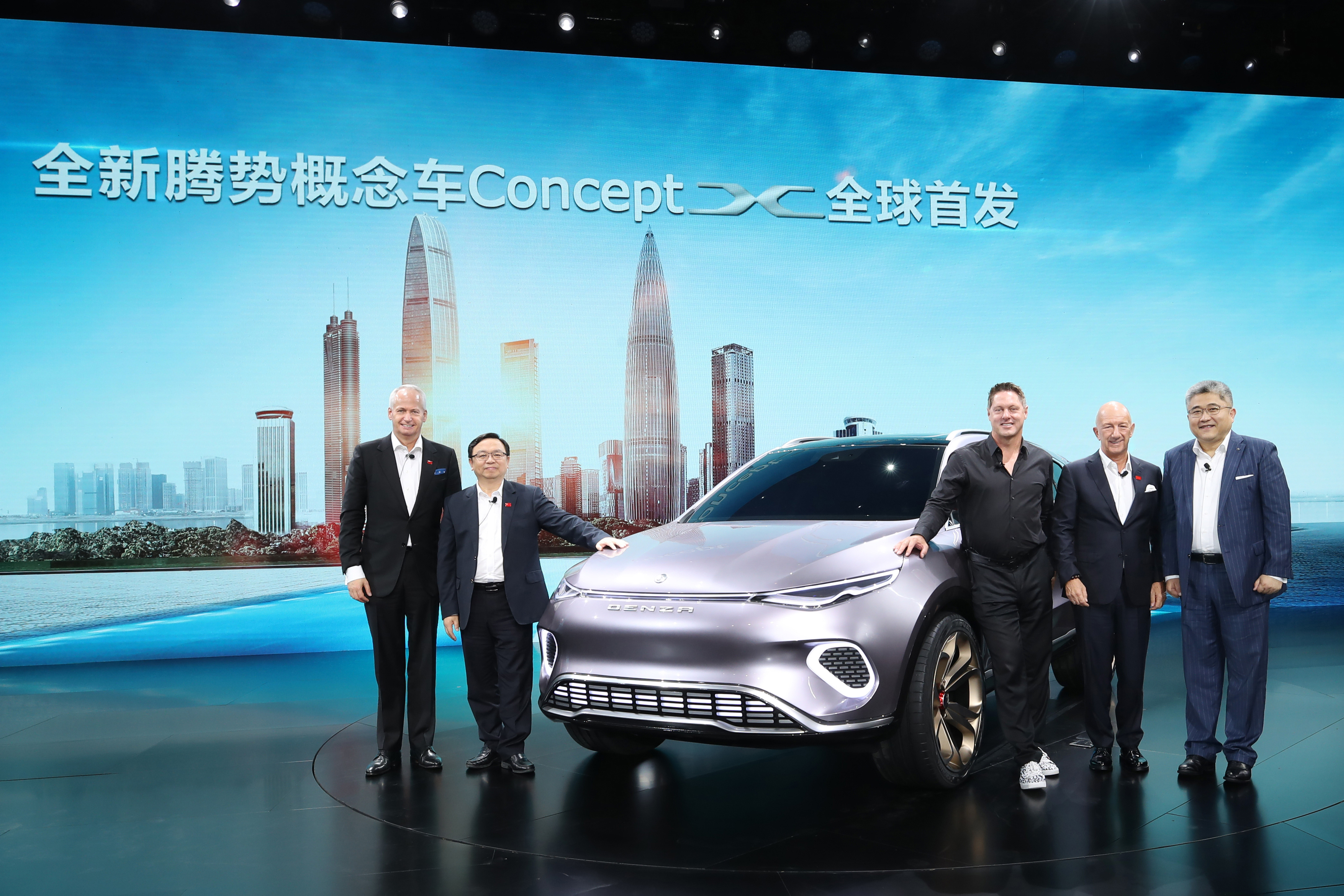 新一代梅赛德斯-amg gt亮相深港澳国际车展 腾势概念车concept x全球