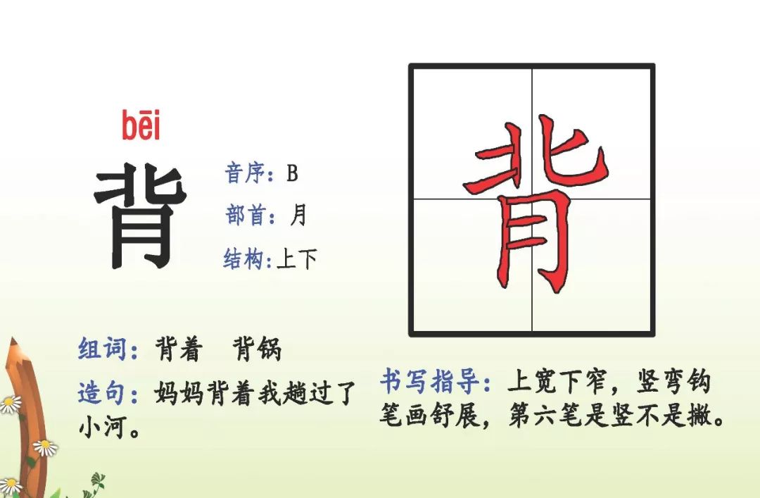 部编版二年级语文下册生字卡片拼音偏旁结构组词造句给孩子收藏