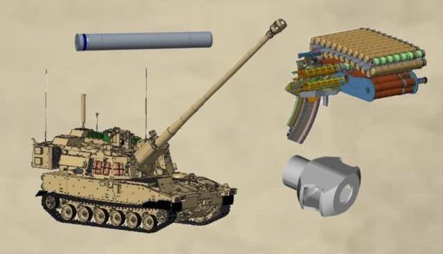 现在erca计划小组希望全新的m109a8自行榴弹炮与美军现役的自行榴弹