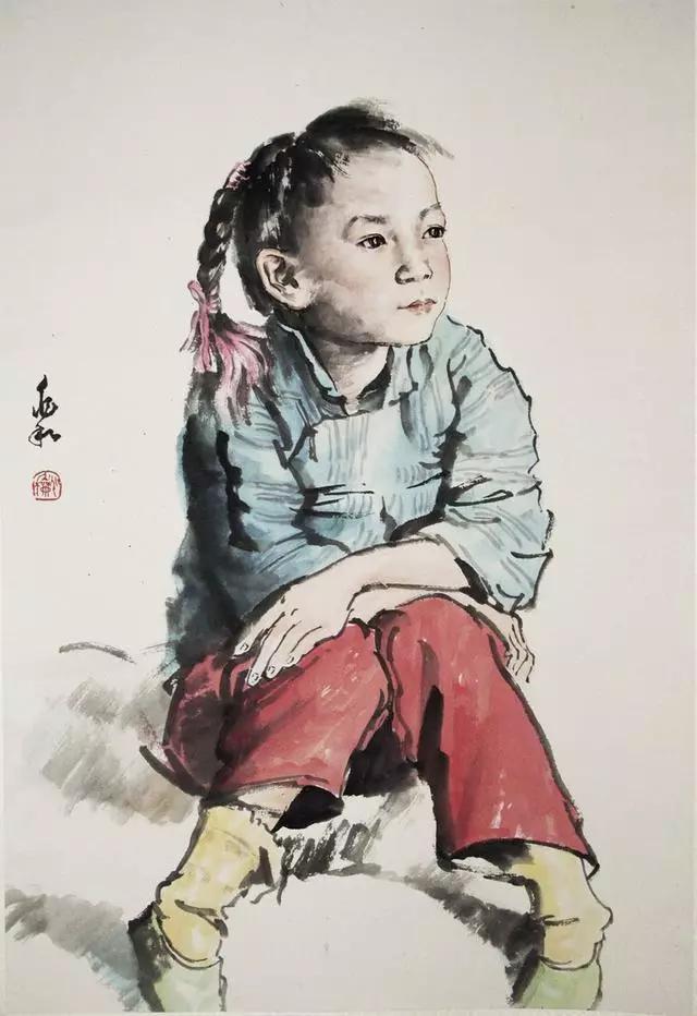 水墨人物画一代宗师蒋兆和作品中的"童真童趣"