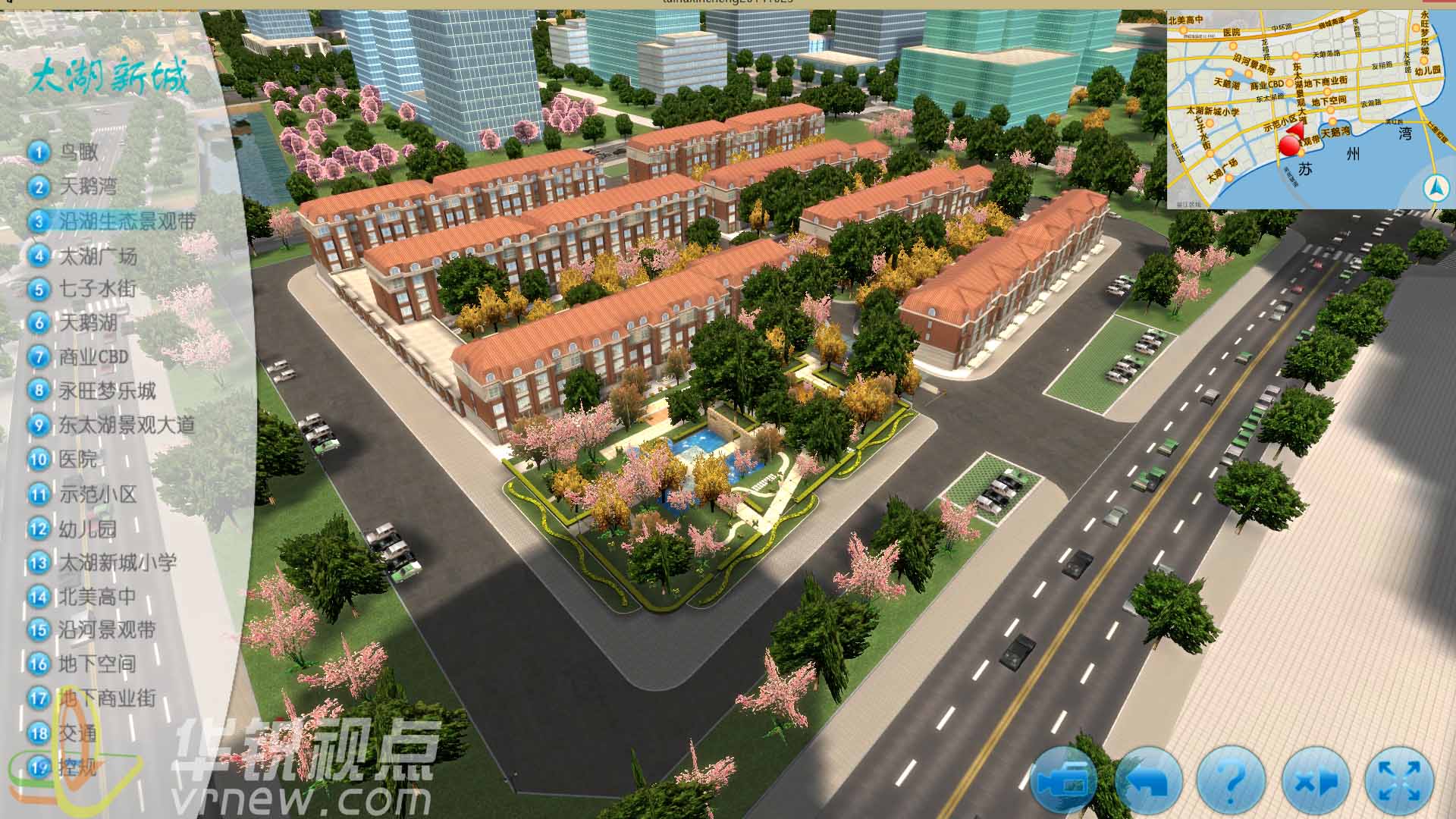 VR城市规划，提高了设计师工作效率