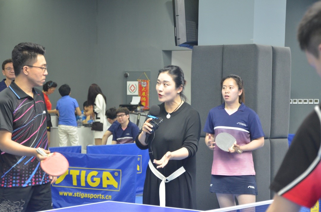 世界冠军亮相乒乓球业余赛 刘伟助斯帝卡杯周期开启