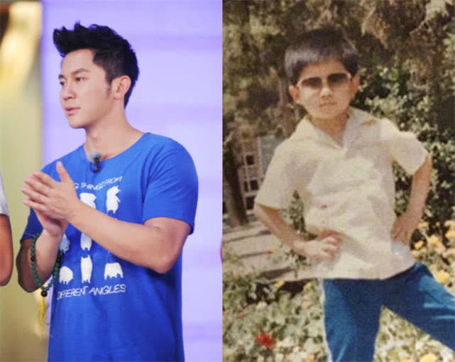 《奔跑吧兄弟》成员童年照: 李晨瘦小, 宋雨琦真实, 杨颖让人意外