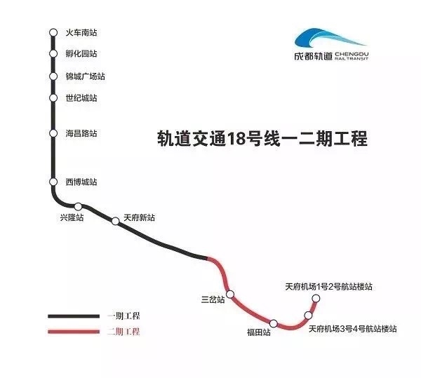 成都地铁18号线全线"洞通" 明年与天府国际机场同步开通运营