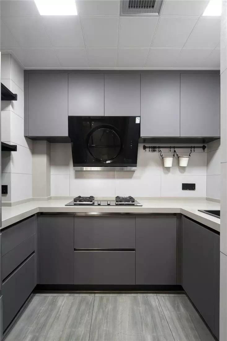 【西安业之峰装饰】110㎡现代主义3室2厅,简约黑白灰彰显生活品质