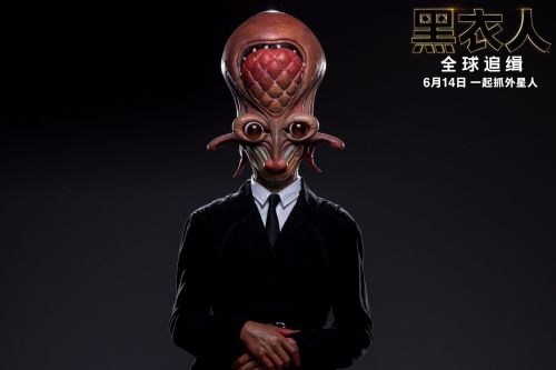 史上最酷!《黑衣人4》发布外星集结版海报