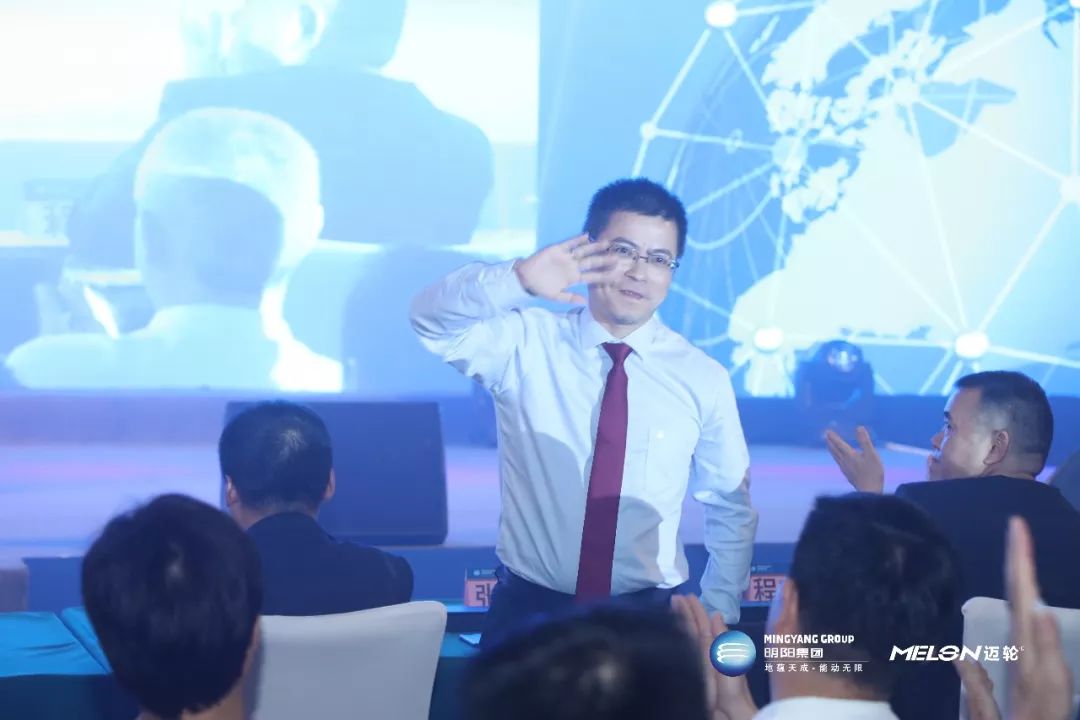 明阳智能执行总裁张启应明阳智能联席执行总裁刘连玉主 持 人 风 采盛