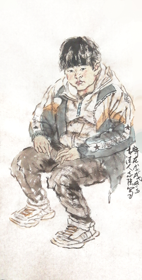 名家风采——画家杜志强人物写生作品选
