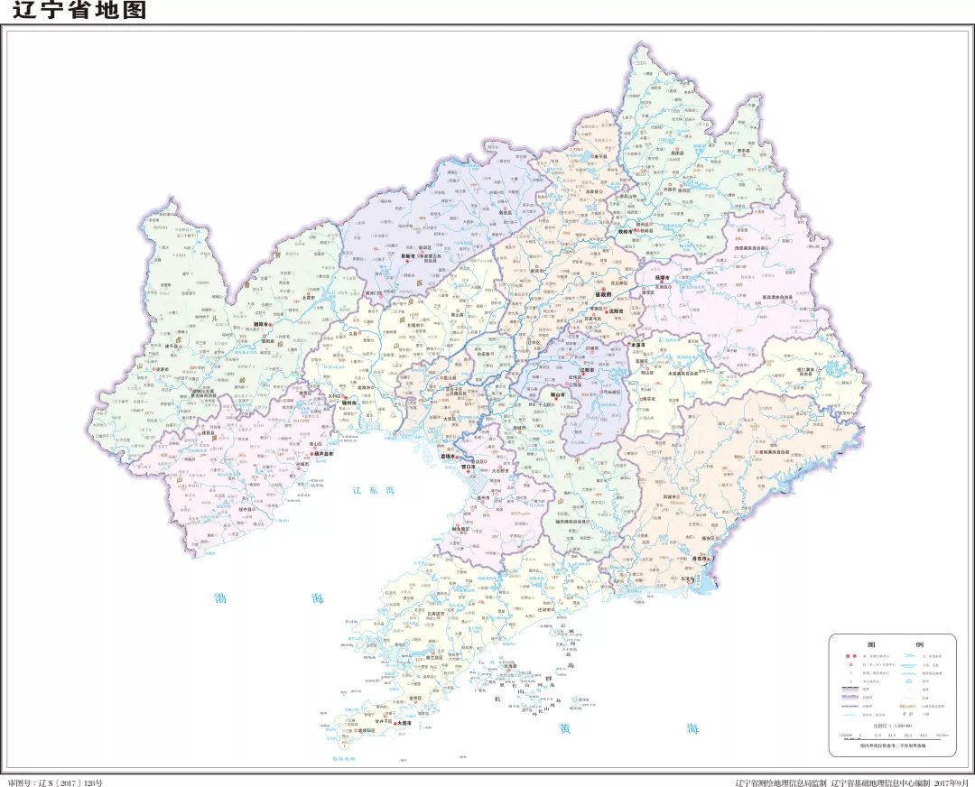 我们眼中的辽宁地图