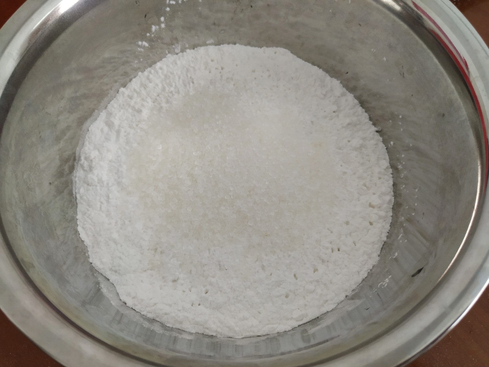 糯米粉加粘米粉蒸出来的糕点糯糯的好吃不上火