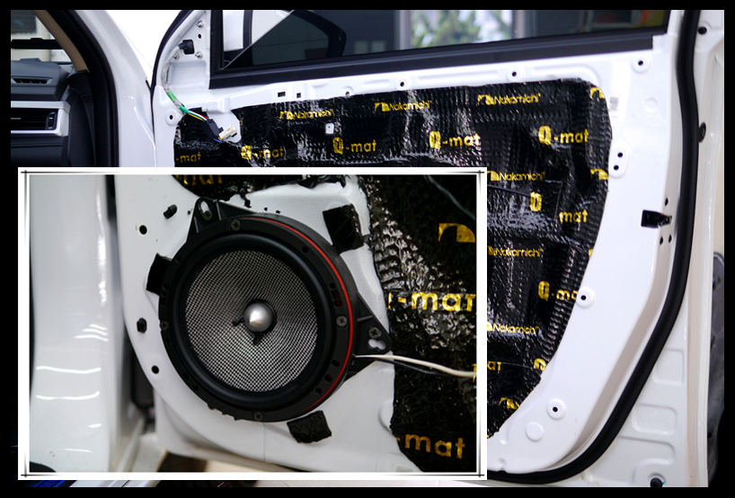 吉利帝豪汽车音响改装—青岛车之友汽车音响