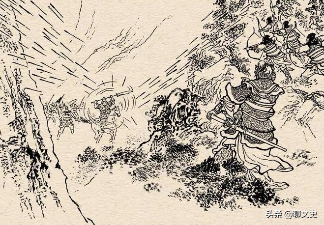 三国626庞统骑白马被错认为是刘备结果在落凤坡中箭身亡