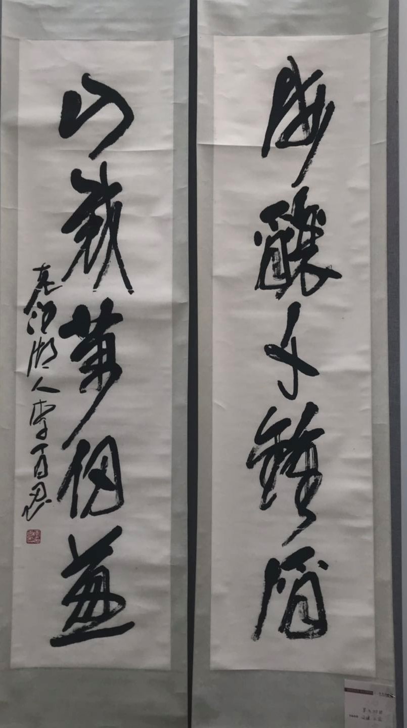 草书大师李百忍书法艺术展圆满落幕!_宿州