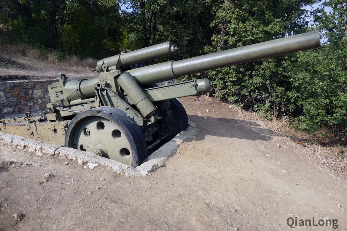 塞瓦斯托波尔的德国火炮历经70余年依然保存尚佳